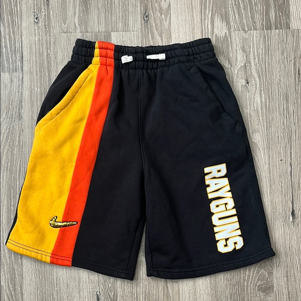Kids Black and Yellow Shorts